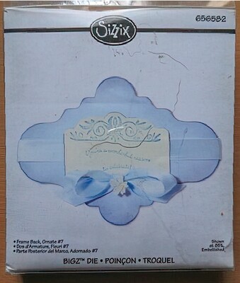 Sizzix - BIGZ Die - Frame Back - Ornate #7