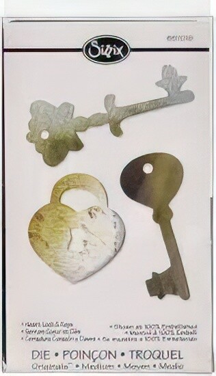 Sizzix - BIGZ Die - Heart - Lock and Key