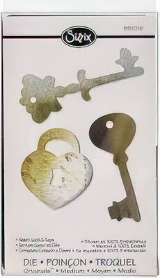 Sizzix - BIGZ Die - Heart - Lock and Key