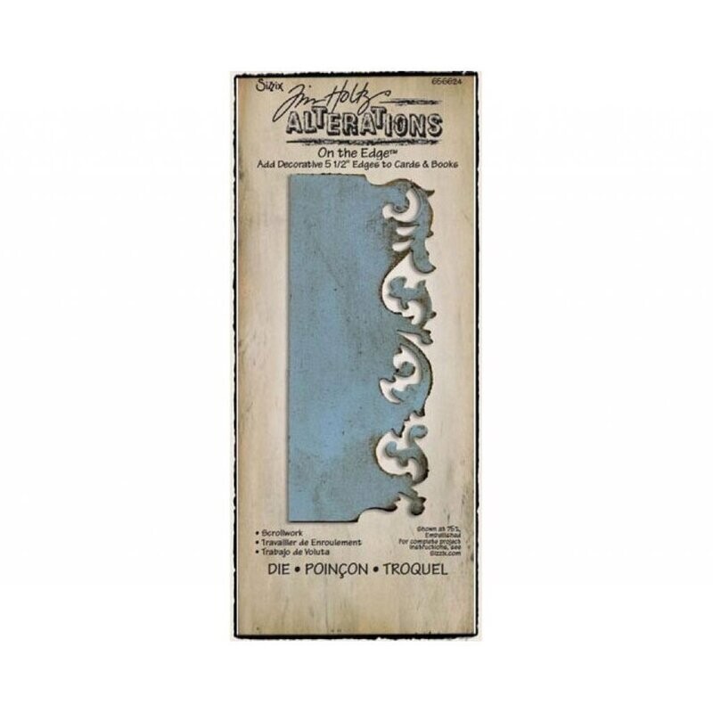 Sizzix - BIGZ Die by Tim Holtz - On the Edge - Scrollwork