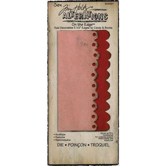 Sizzix - BIGZ Die by Tim Holtz - On the Edge - Scallops