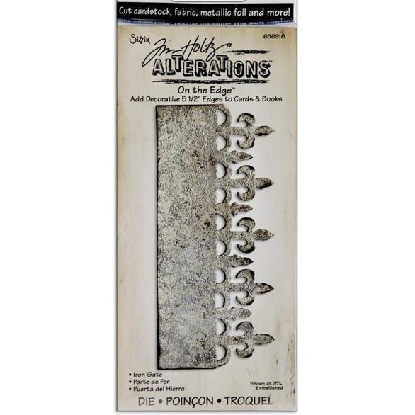 Sizzix - BIGZ Die by Tim Holtz - On the Edge - Iron Gate