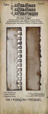 Sizzix - BIGZ Die by Tim Holtz - On the Edge - Torn Notebook