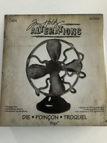 Sizzix - BIGZ Die - Alterations  by Tim Holtz - Vintage Fan