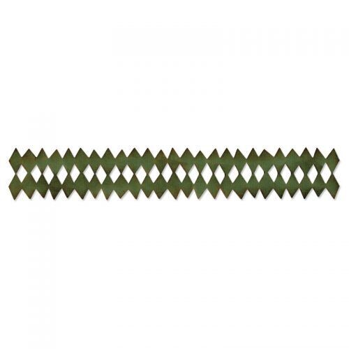 Sizzix - Sizzlits by Tim Holtz - Decorative Strips - Harlequin Border