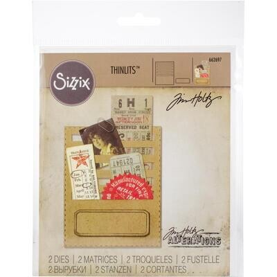 Sizzix - Thinlits by Tim Holtz - Stitched Slots