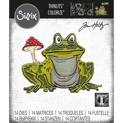 Sizzix - Thinlits by Tim Holtz - Colorize - Myron