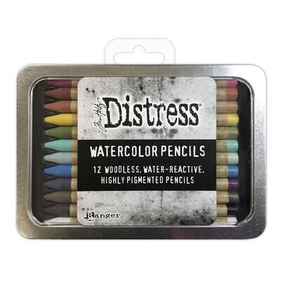 Tim Holtz Distress Watercolour Pencils - Set 1
