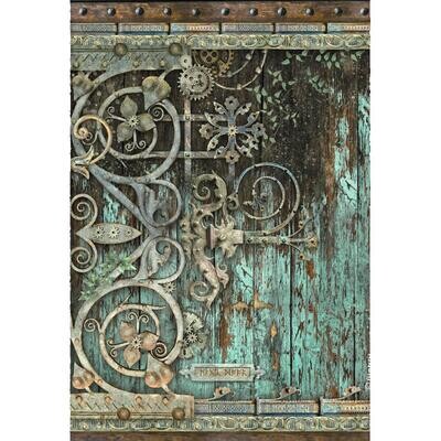 Stamperia - Magic Forest - A4 Rice Paper - Metal Decorations