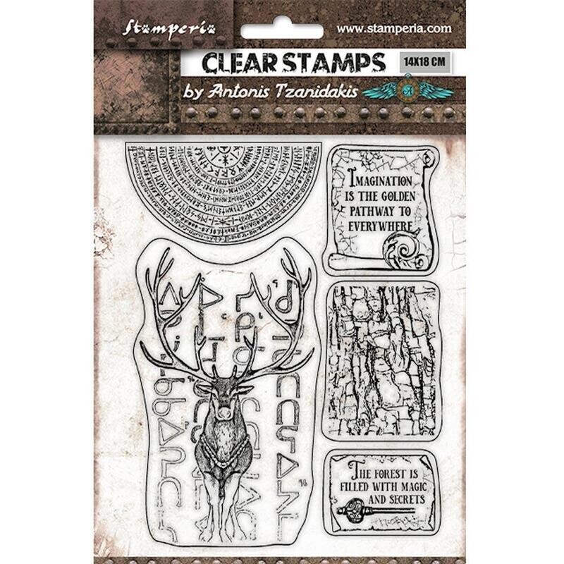 Stamperia - Clear Stamp- Magic Forest - Deer