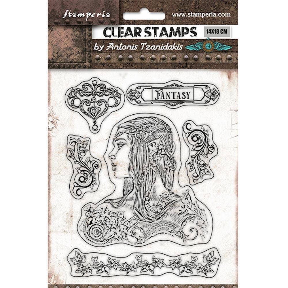 Stamperia - Clear Stamp- Magic Forest -Amazon