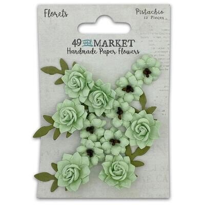 49 and Market - Florets Paper Flowers - Pistachio