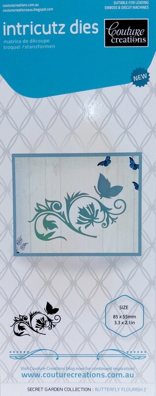 Couture Creations Die - Butterfly Flourish 2