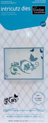 Couture Creations Die - Butterfly Flourish 2