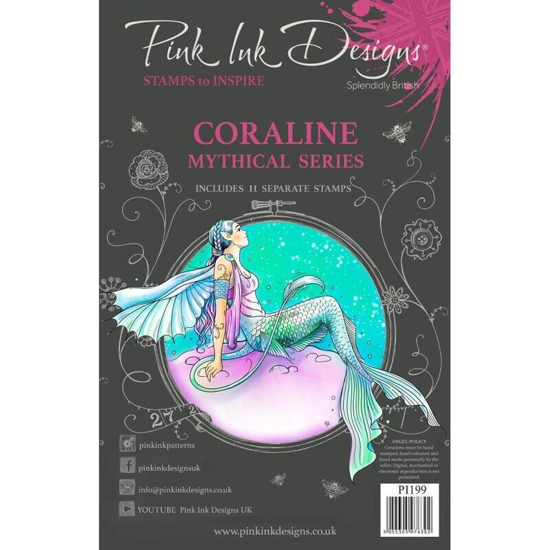 Pink Ink Designs - Stamp Set - Mythical Series - Coraline