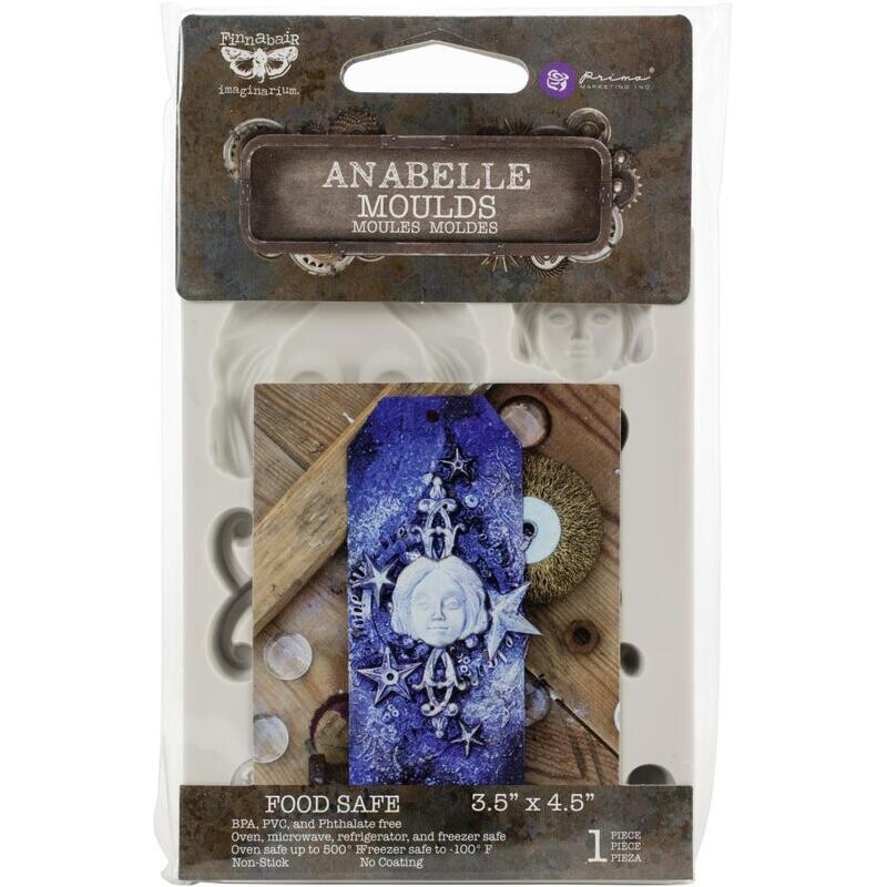 Prima Marketing - Re-Design Decor Mould - 3.5"x4.5" - Anabelle