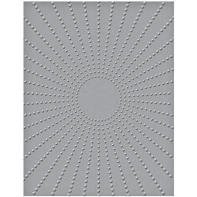 Spellbinders - Detailed Embossing Folder - Sun Rays