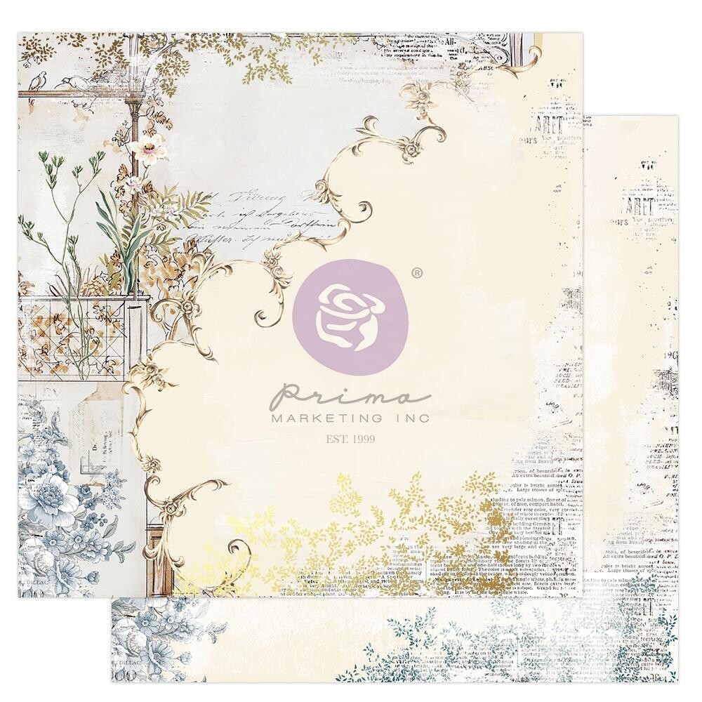 Prima Marketing - The Plant Collection -12"x12" Double-Sided Paper - Messages from Plants