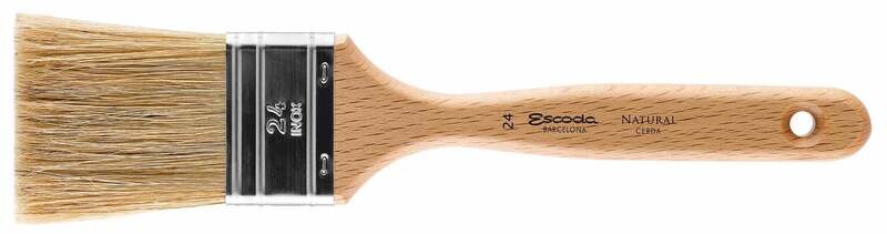 Escoda - Natural Bristle Flat Mottler - Triple thick - size 24