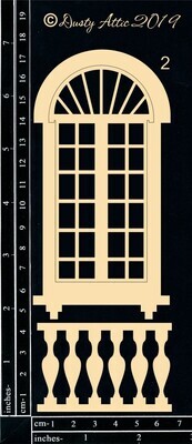 Dusty Attic - Chipboard - Juliette Balcony #2