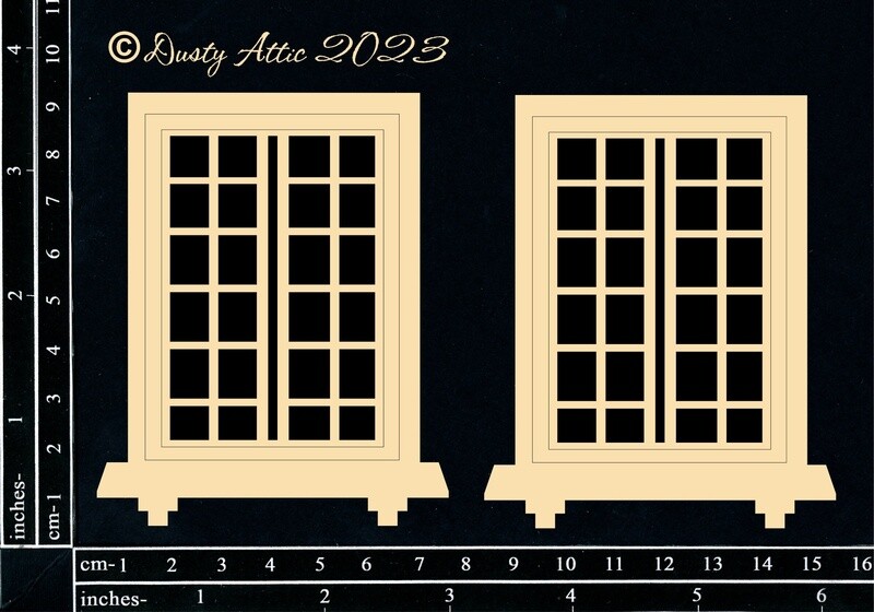 Dusty Attic - Chipboard - Window