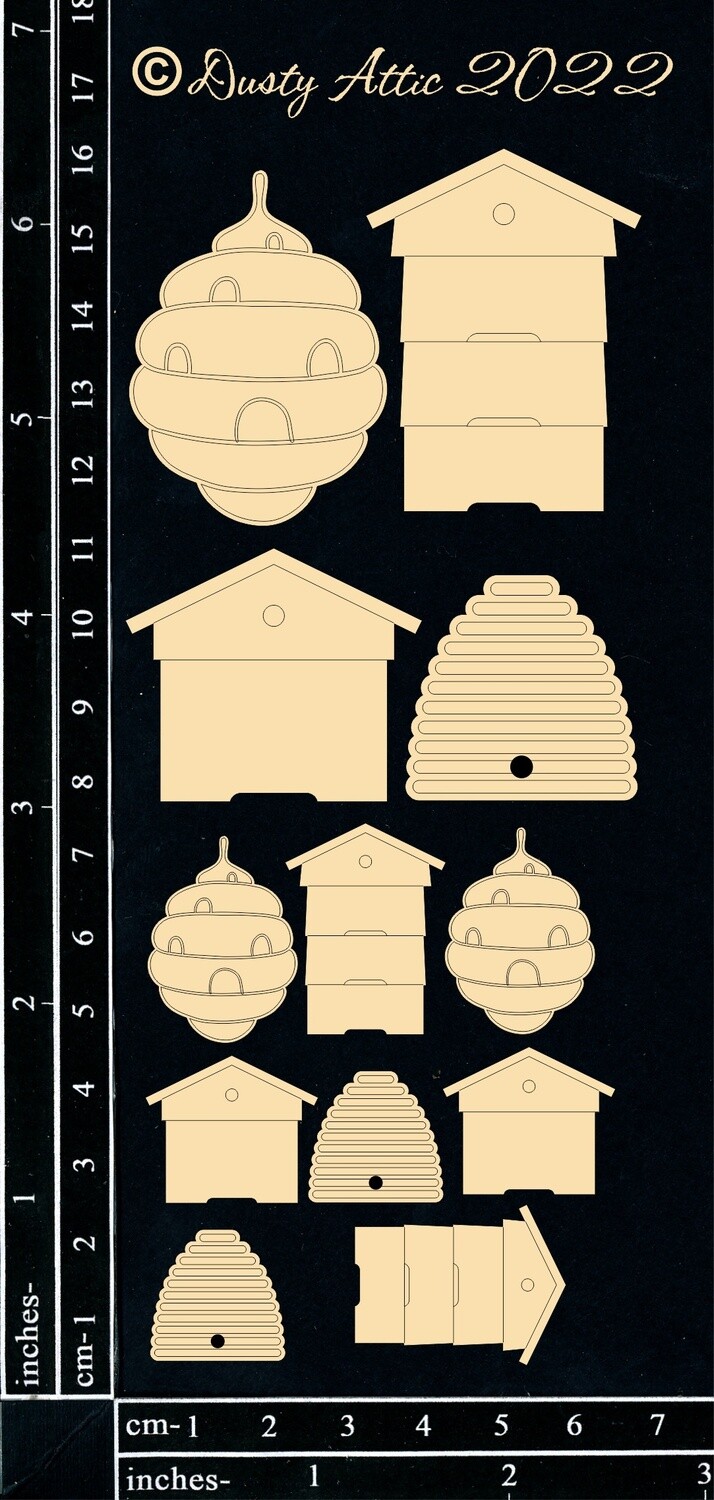 Dusty Attic - Chipboard - Beehives