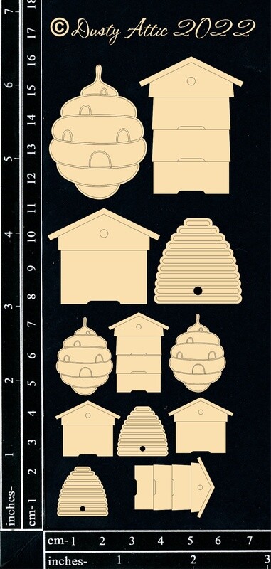 Dusty Attic - Chipboard - Beehives