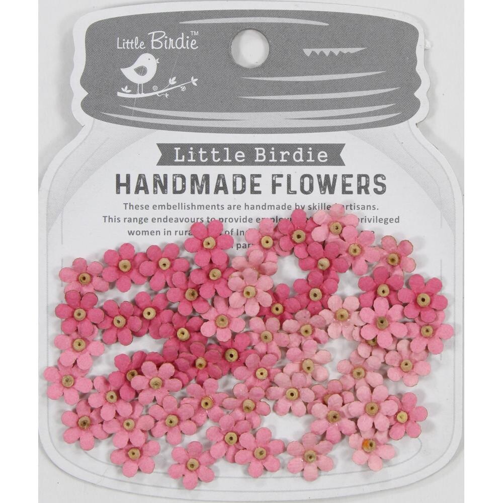 Little Birdie - Natalia Paper Flowers - Rosy Note
