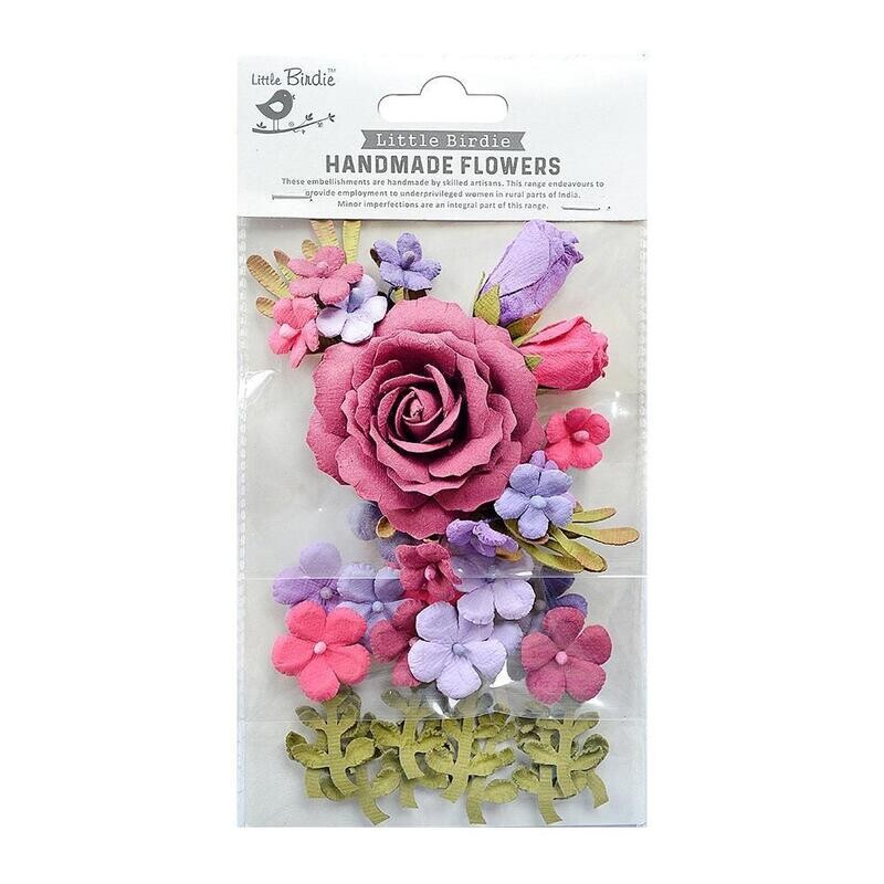 Little Birdie - Rooney Paper Flower - Birds and Berries