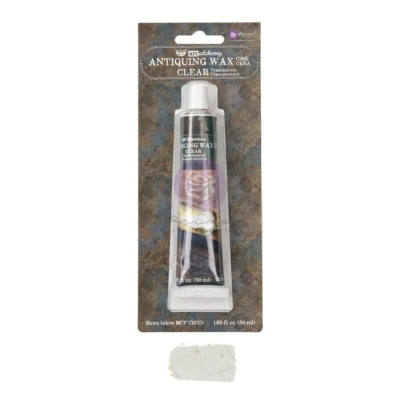 Prima Marketing - Art Alchemy - Clear - Antiquing Wax 
