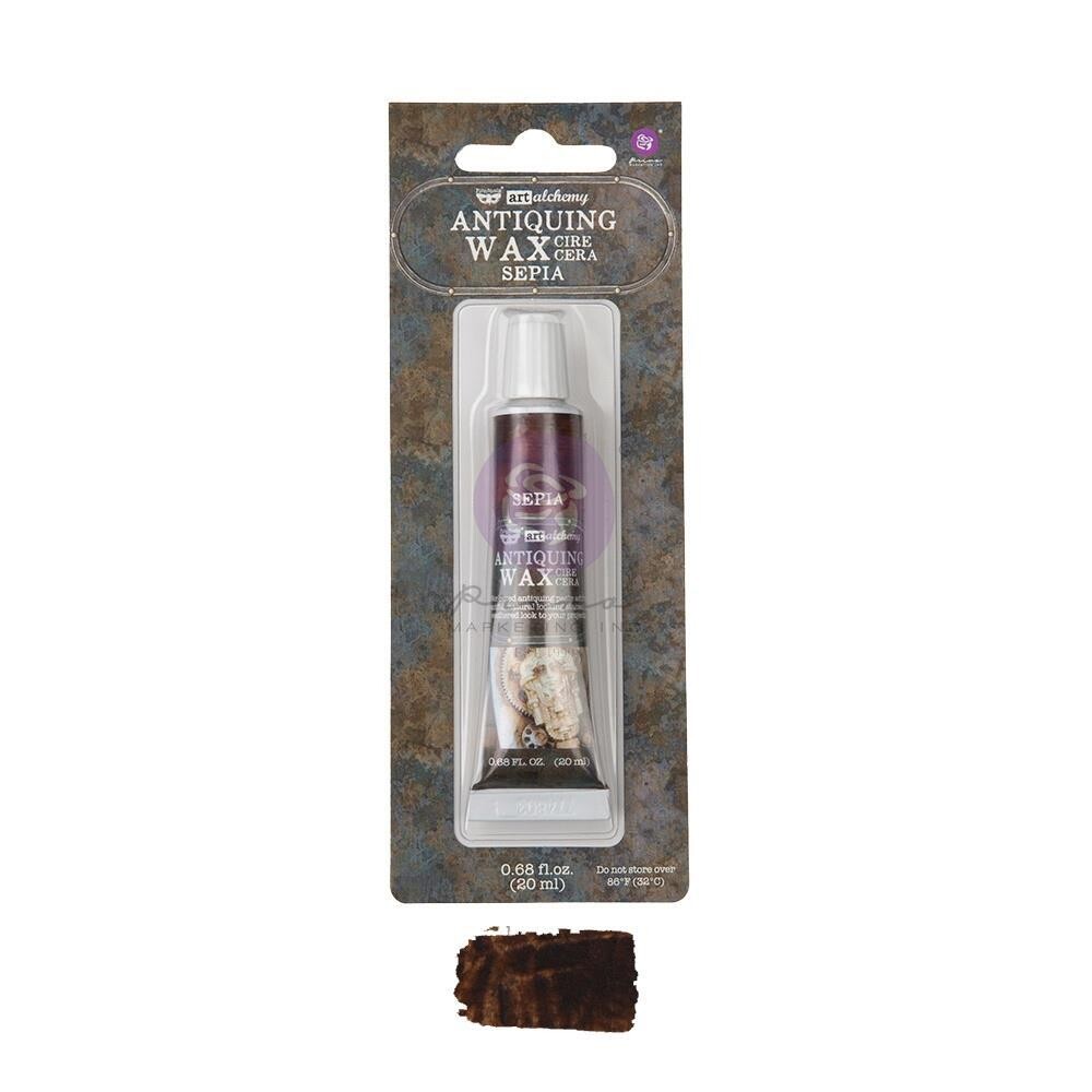 Prima Marketing - Art Alchemy - Sepia - Antiquing Wax 
