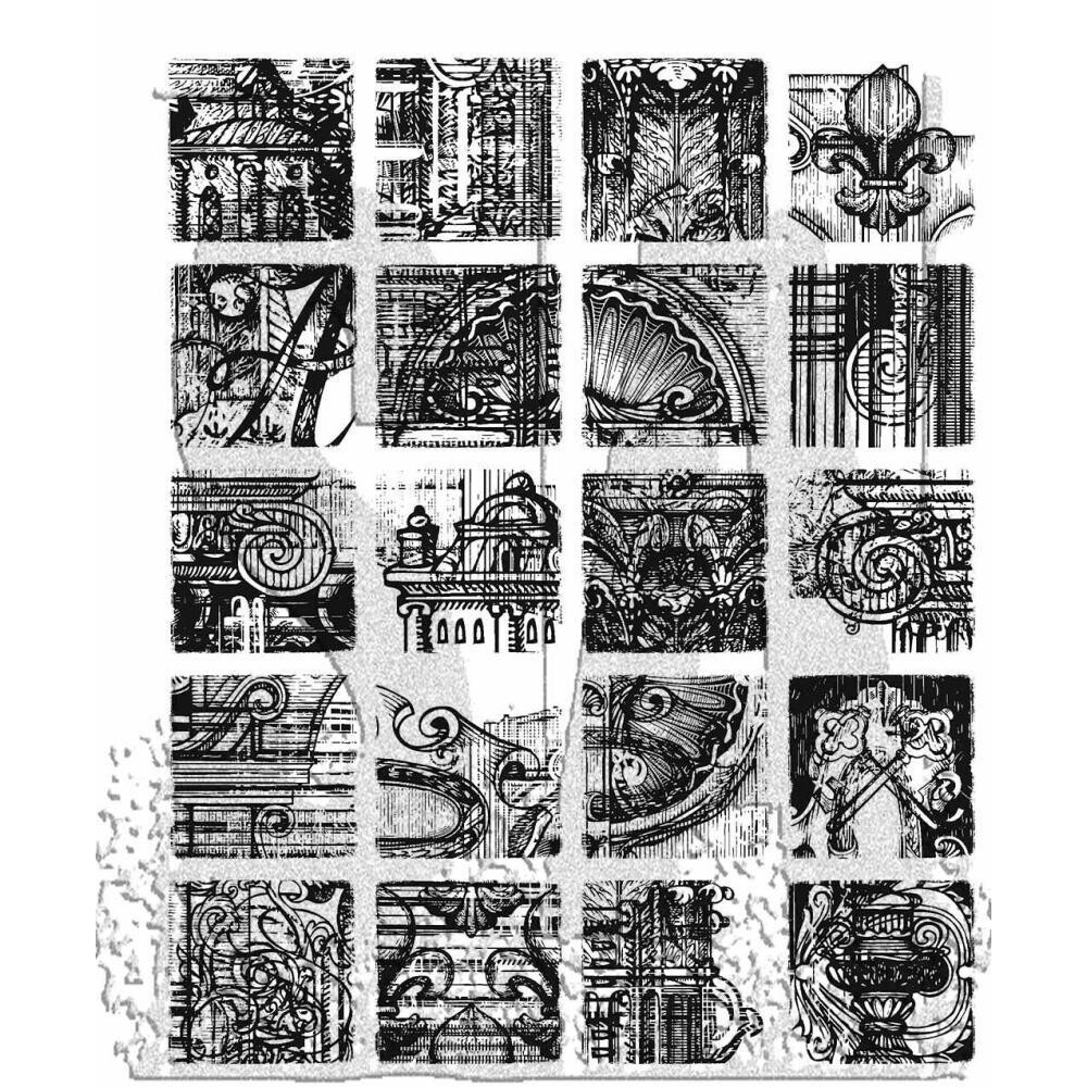 Stampers Anonymous - Tim Holtz - Cling Mount Stamps - Creative Blocks
