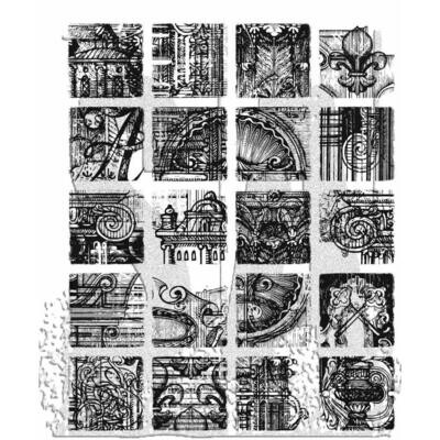 Stampers Anonymous - Tim Holtz - Cling Mount Stamps - Creative Blocks
