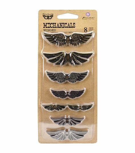 Prima Marketing - Finnabair - Mechanicals - Winged