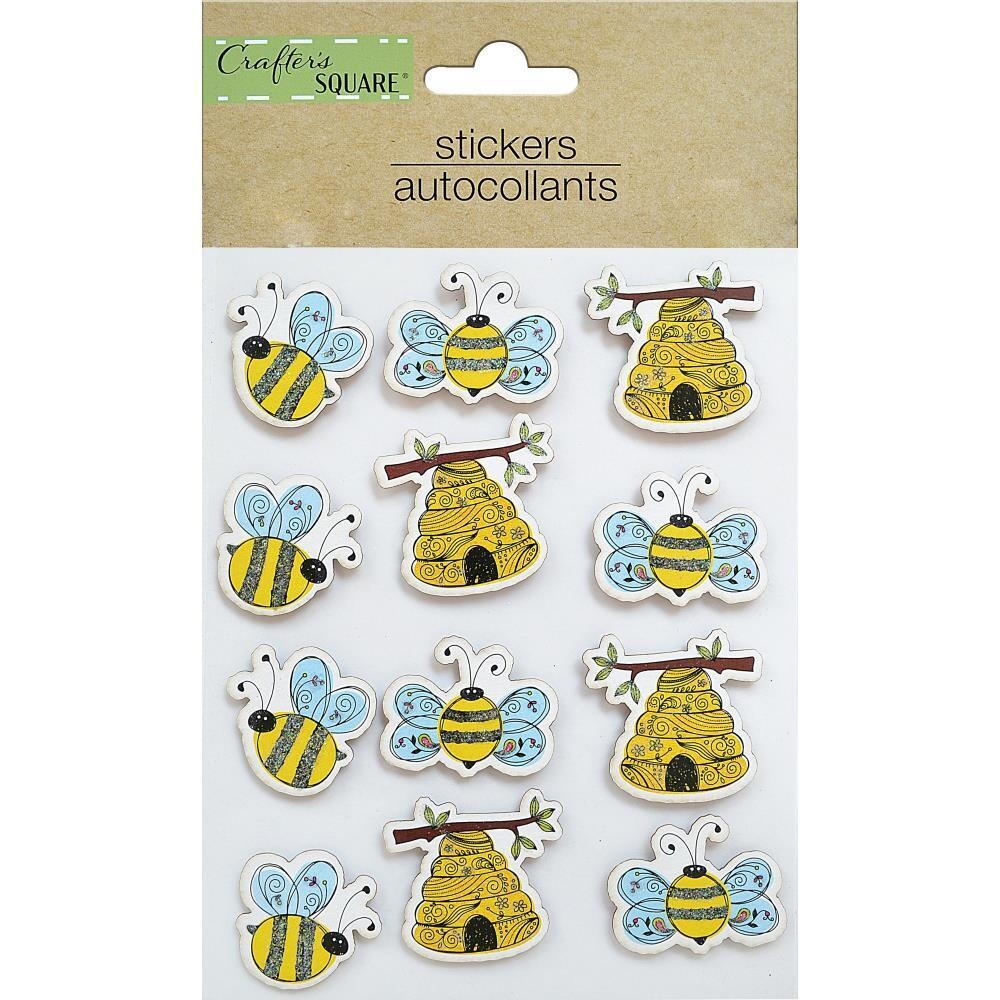 Little Birdie - 3D Embellishment sticker - Sparkle Buzz