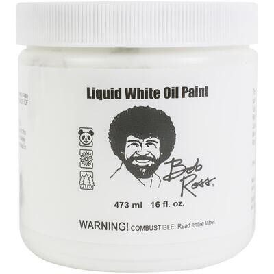 Bob Ross - Liquid White Oil Paint - 473ml