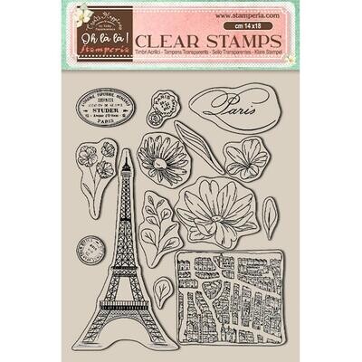Stamperia - Oh La La - Clear Stamp - Tour Eiffel