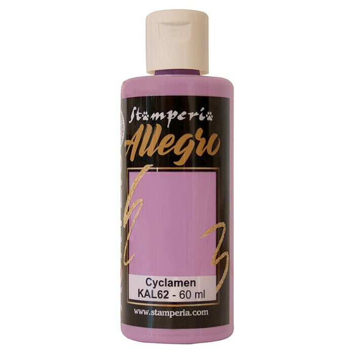 Stamperia - Allegro Acrylic Paint - 60ml - Cyclamen