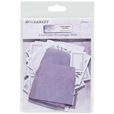 49 and Market - Lavender Colour Swatch - Envelope Bits