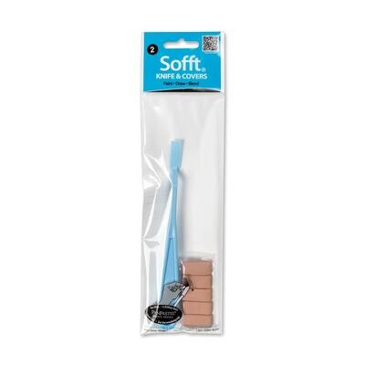 Sofft® Tools - Knives and 5 Covers - No. 2 Flat
