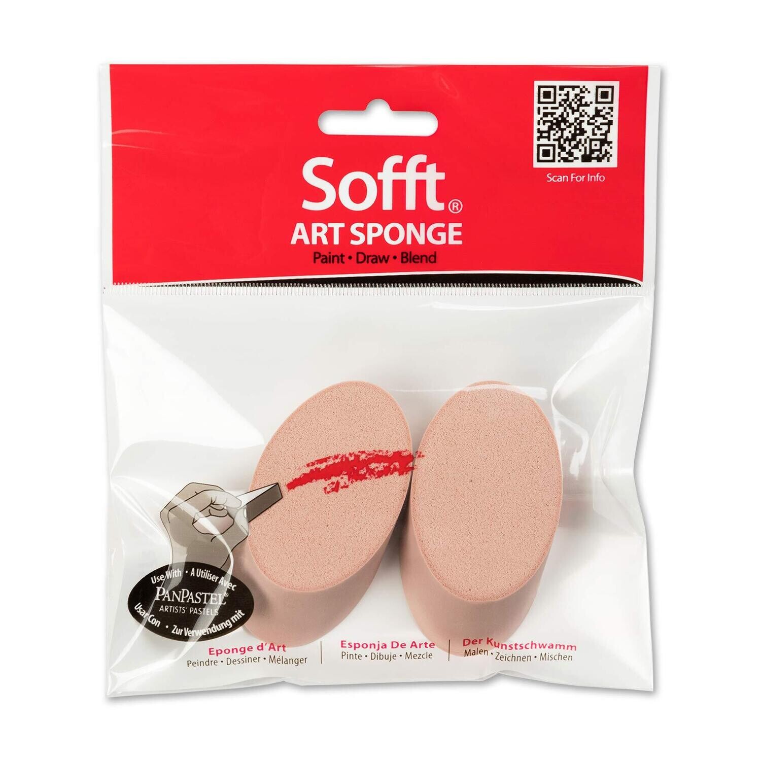 Sofft® Tools - Art Sponge Bar - Angle Slice - Round