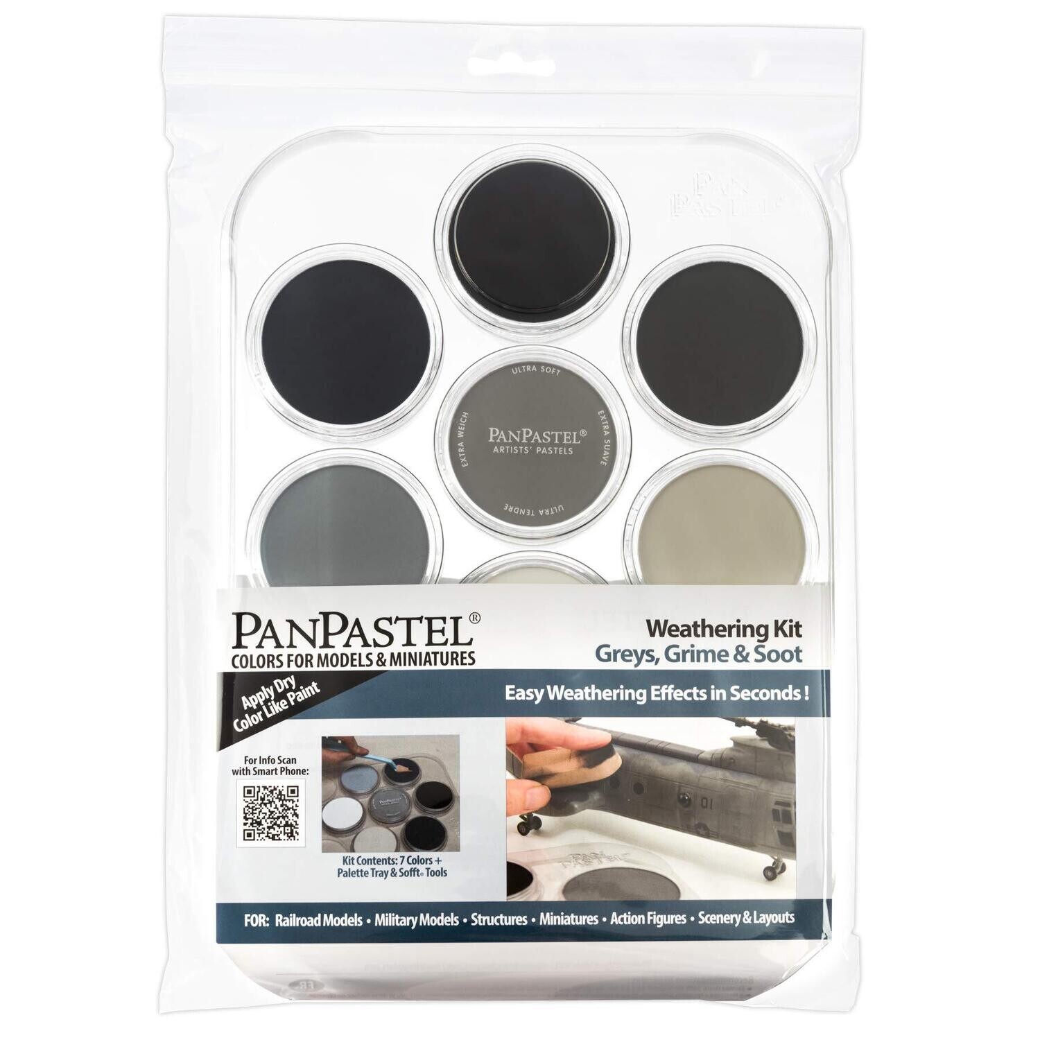 PanPastel - 7 colours - Weathering Kit