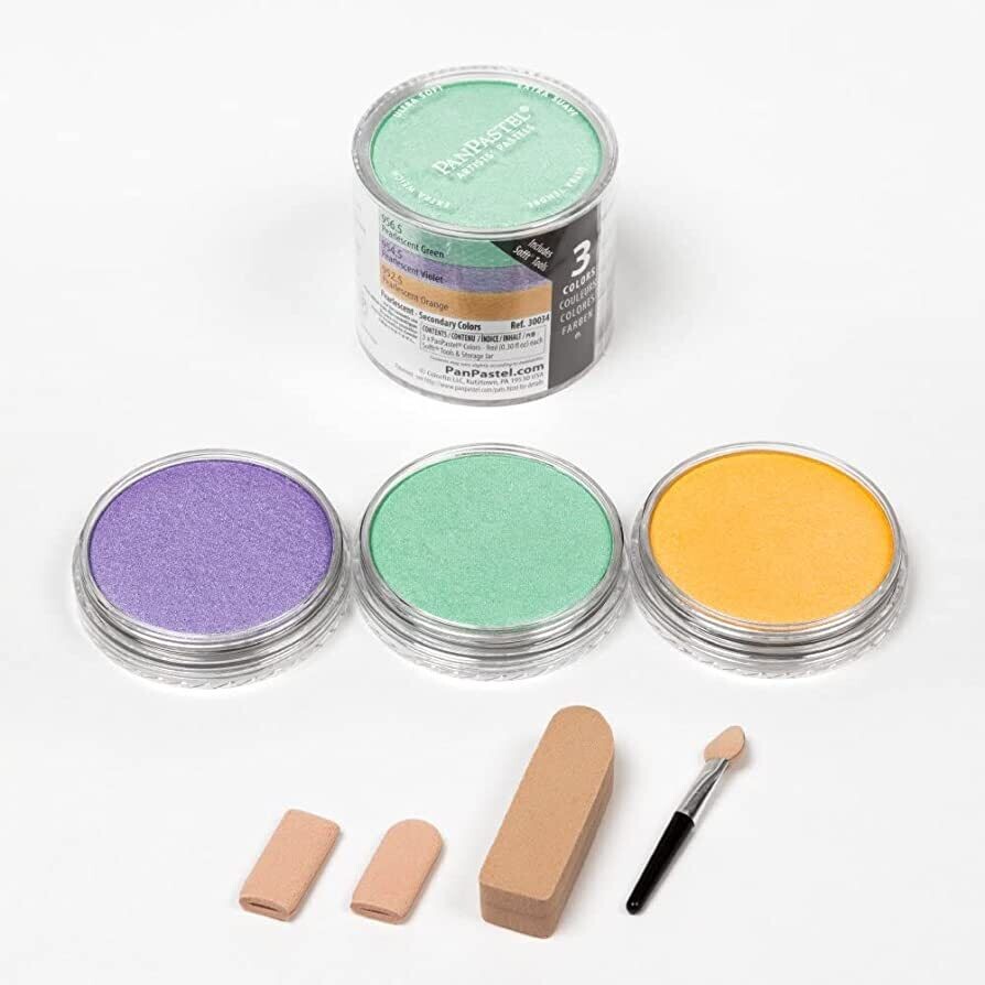 PanPastel - 3 Colour Pearlscent Secondary Set 
