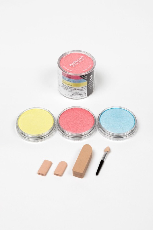 PanPastel - 3 colours - Pearlescent Primary Set 