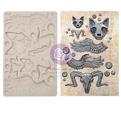 Prima Marketing - Re-Design Decor Mould - 5"x8" - Amun and Bast