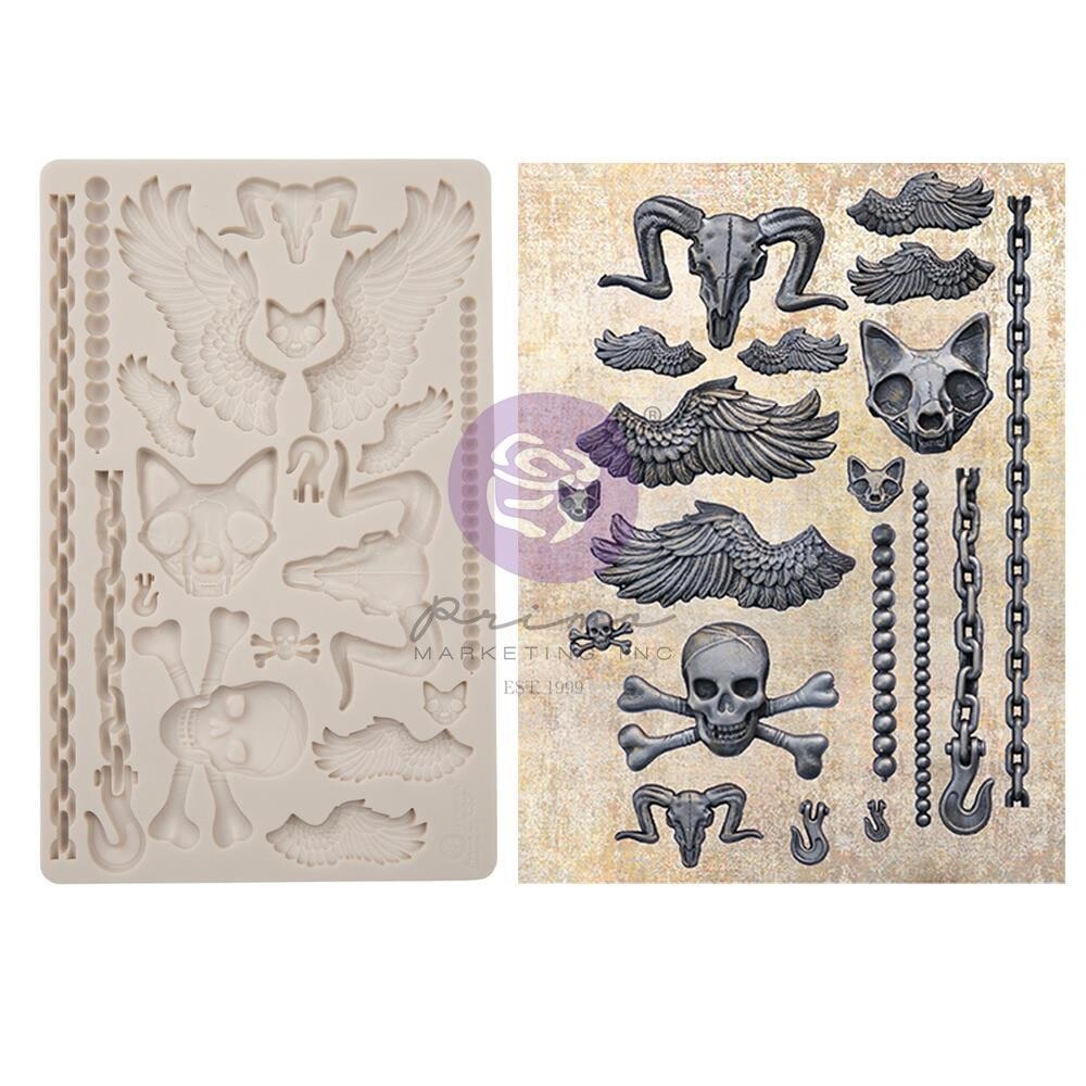 Prima Marketing - Re-Design Decor Mould - Pieces of Underworld
