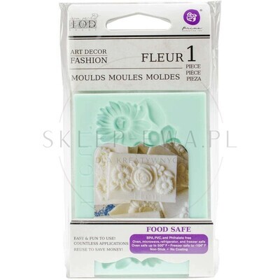 Prima Marketing - Iron Orchid Designs Decor Mould - Fleur 1