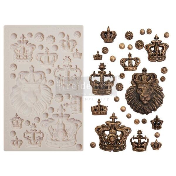 Prima Marketing - Finnabair Decor Mould - 5&quot;x8&quot; - Regalia