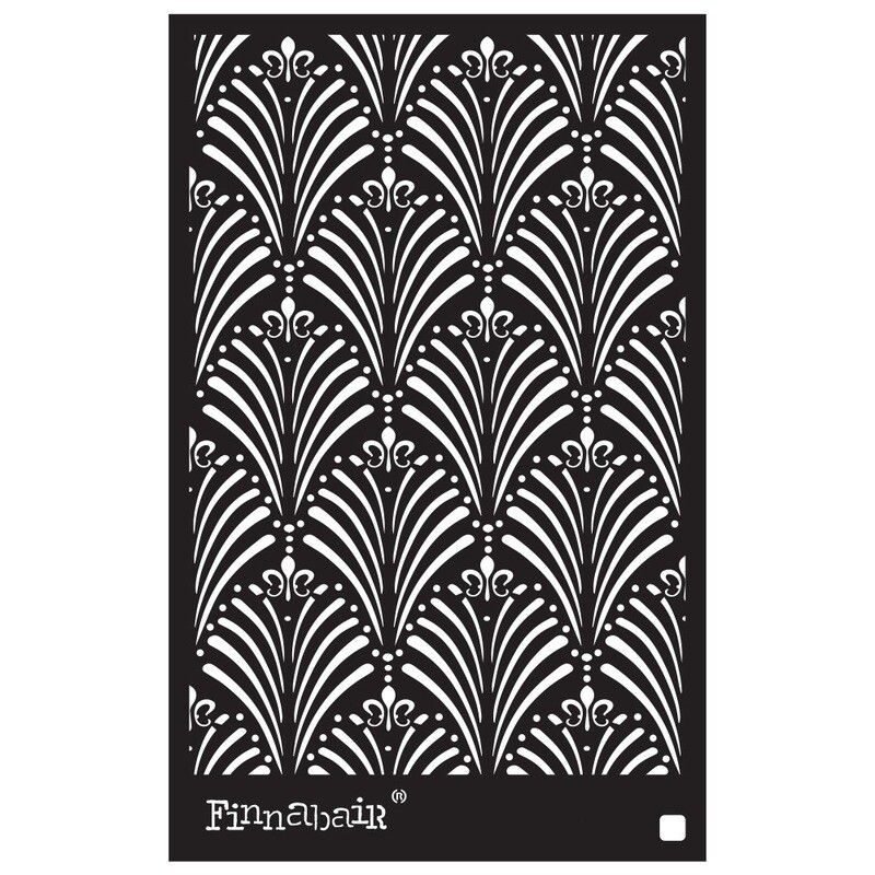 Prima Marketing - Finnabair Stencil - Art Deco Wall