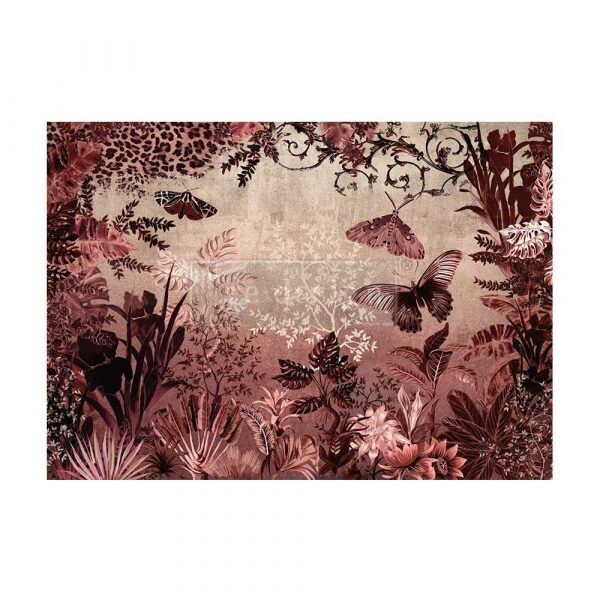 Prima Marketing Re-Design Decor - A1 Decoupage Fiber - Sepia Rainforest